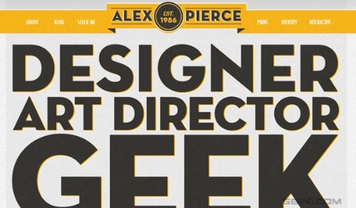 20個2013年最值得關注的網頁設計趨勢