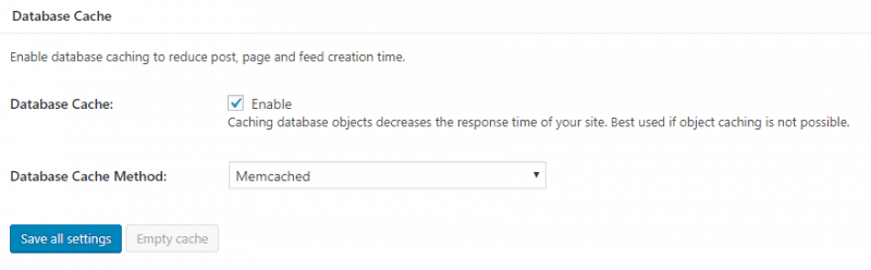數(shù)據(jù)庫緩存使用Memcached